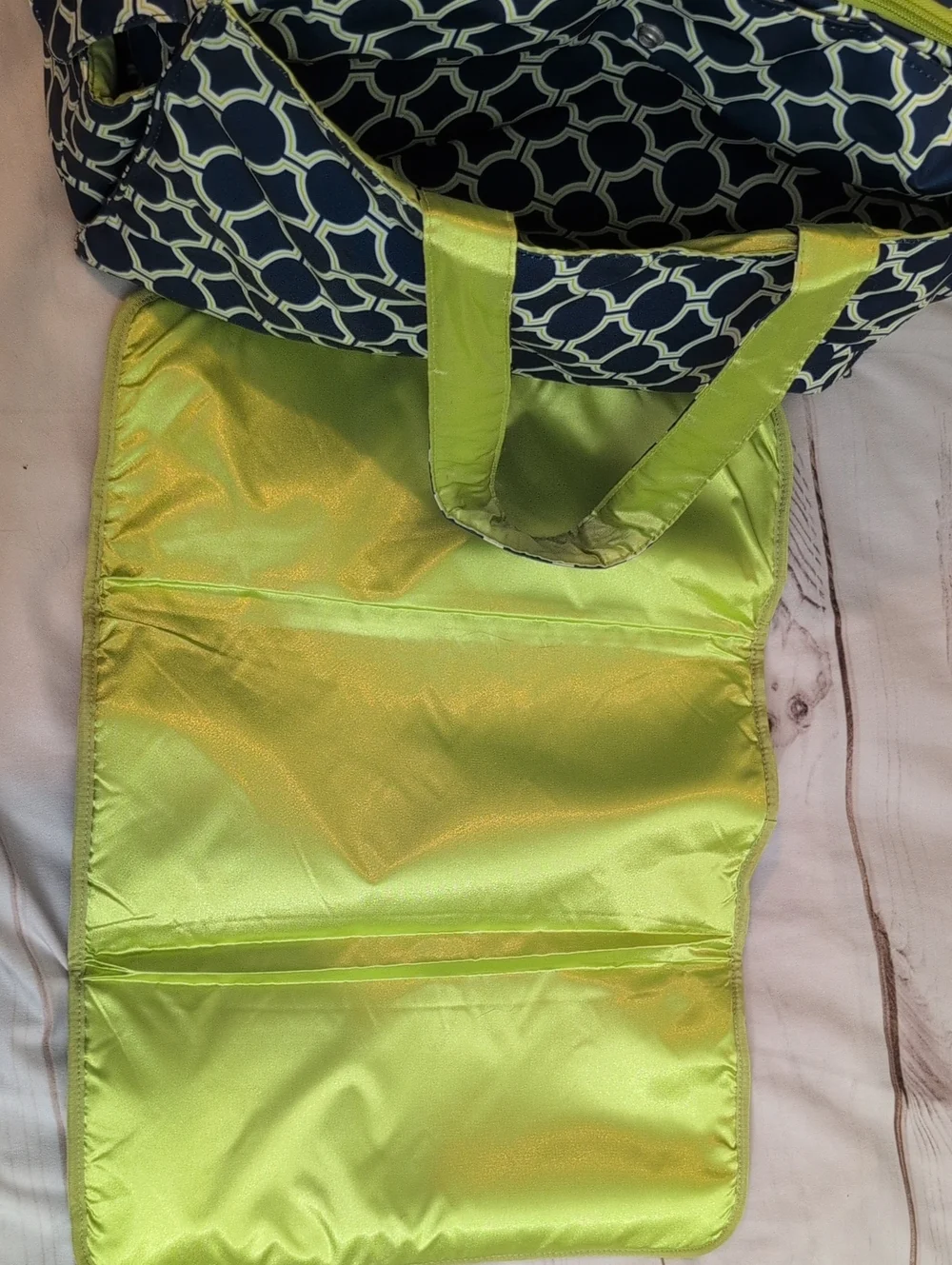 Ju-Ju-Be Be Prepared Large Diaper Bag + Changing Pad and Shoulder Strap